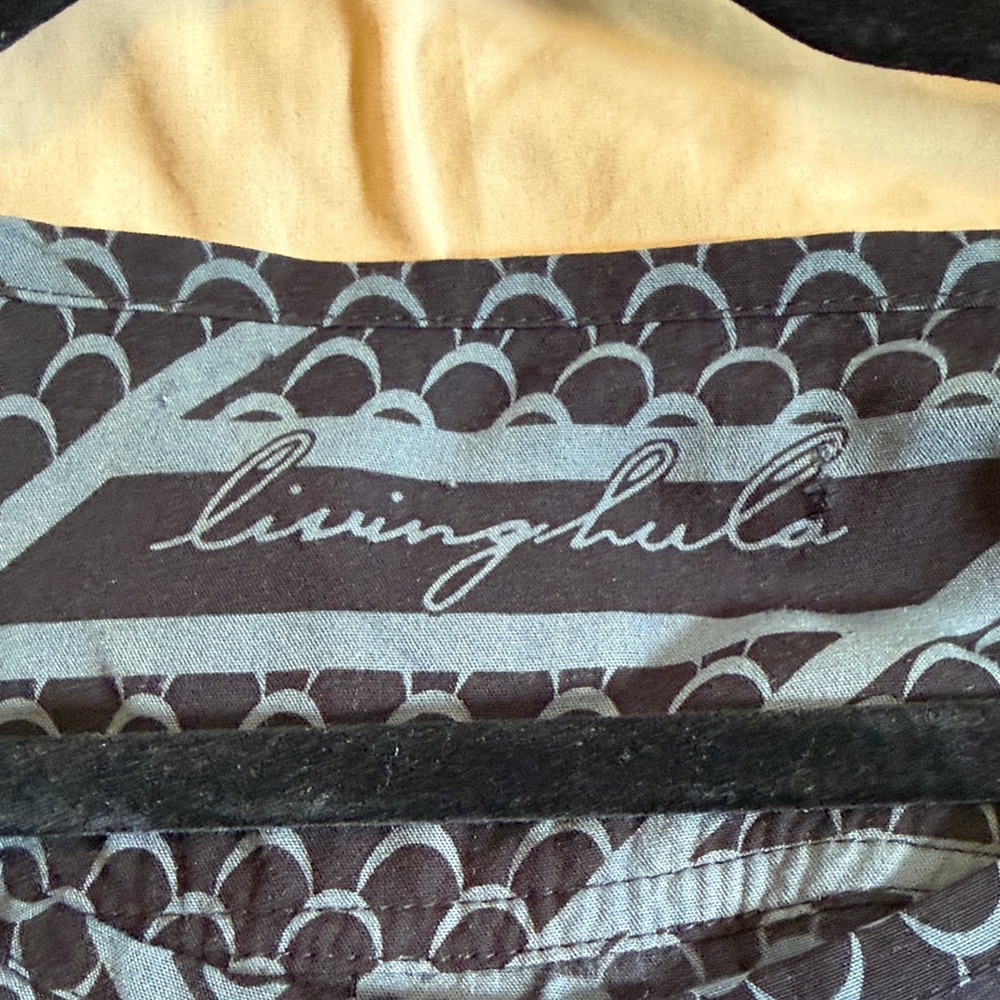 Living Hula Hawaiian Print Long Sleeve Dress - Picture 3 of 4